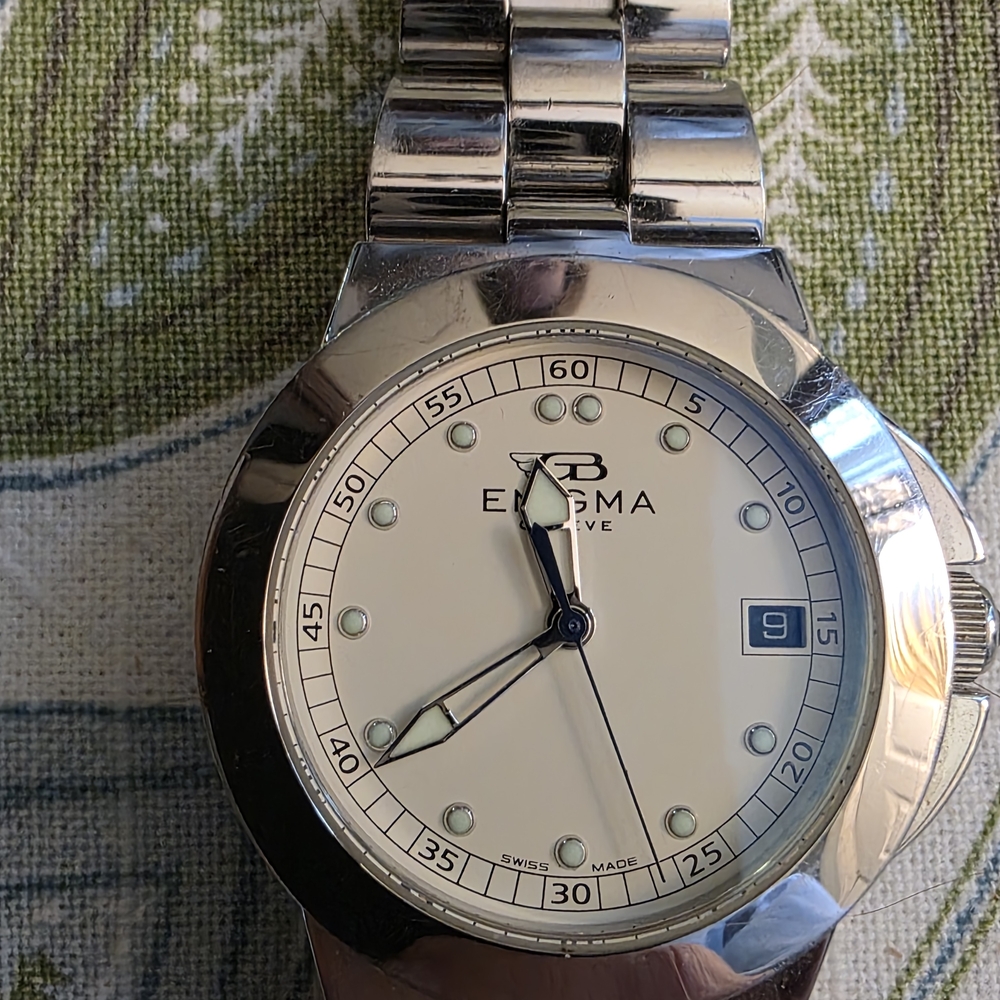 Silver Stainless Steel Watch